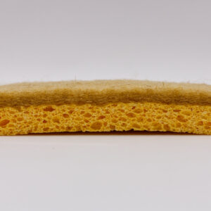 Spugna per piatti in cellulosa e sisal